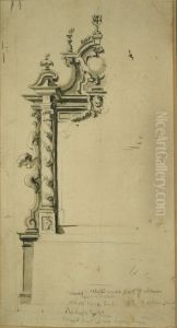 Design for the left-hand side of an altar Design for the left-hand side of an altar