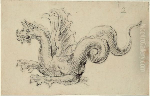 Dragon, turned to the left - view 1
