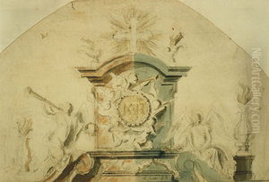 Bekronung eines marmornen Liebfrauenaltars