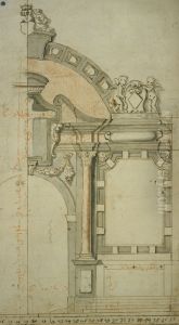 Entwurf fur den Eingang einer Kirchkapelle und eines Seitenaltars Entwurf fur den Eingang einer Kirchkapelle und eines Seitenaltars