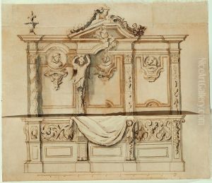 Choir pews with Franciscan motifs by Willem Ignatius Kerricx