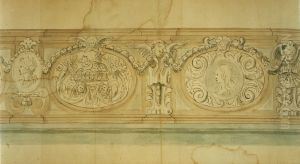 Ebauche d'un banc de communion by Willem Ignatius Kerricx