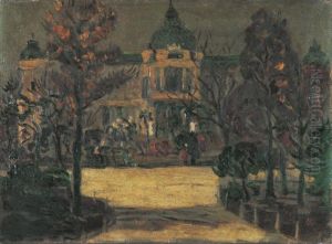 Museum In Autumn by Ch'En Ch'Eng-Po Chen Chengbo