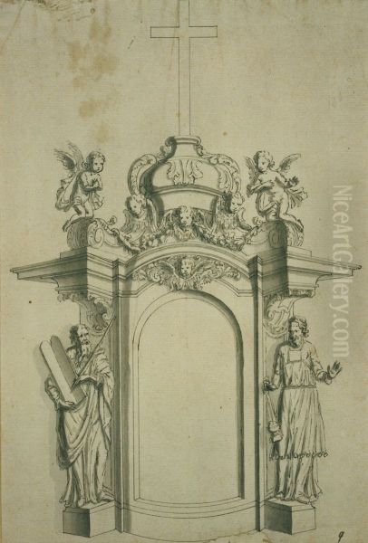 Ebauche d'un tabernacle - view 1