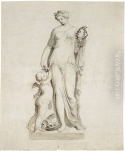 Flora en Cupido by unknown