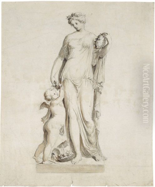 Flora and Cupid - view 1