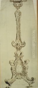 Ebauche d'un chandelier by unknown