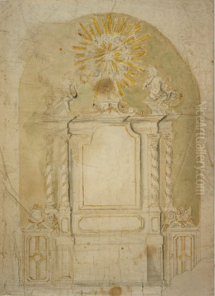 Entwurf fur einen Barockaltar - view 1