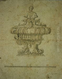 Two designs for decorations by Jacob de Wit