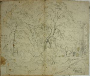 Paysage italianisant by Theodoor Verhaegen