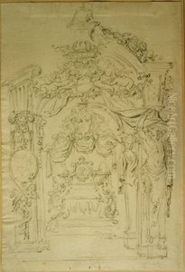 Ebauche d'un trone ou d'un catafalque Ebauche d'un trone ou d'un catafalque