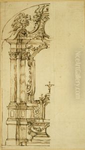Entwurf fur einen Altar by Willem Jacob Herreyns