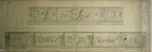 Two designs for a communion rail Two designs for a communion rail