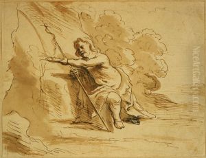 John the Baptist takes water by unknown