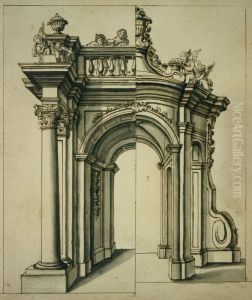 Ebauche d'un portique
