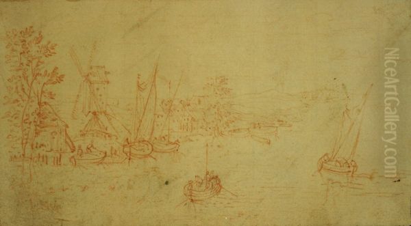 Landschap met rivierzicht - view 1