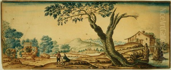 Panoramisch landschap - view 1