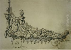 Ebauche pour le cote d'une voiture non encore realisee pour le cortege de Saint-Rombaut a Malines Ebauche pour le cote d'une voiture non encore realisee pour le cortege de Saint-Rombaut a Malines