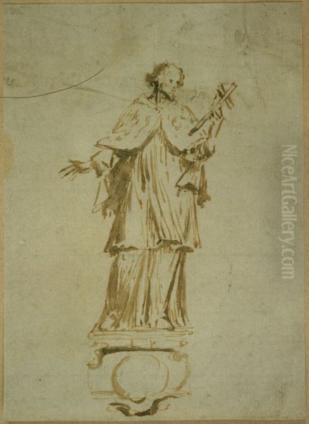 Beeld van de heilige Johannes Neopmucenus - view 1
