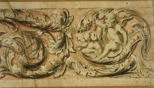 Foliage frieze - view 1