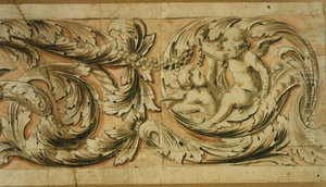 Foliage frieze Foliage frieze