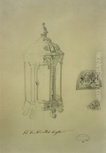 Petite armoire en argent Petite armoire en argent