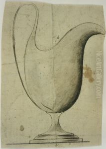Design for a piece of silverware Design for a piece of silverware