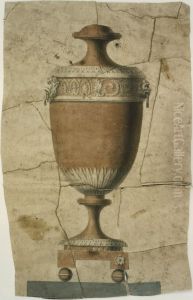 Zeichnung einer Tonvase by unknown