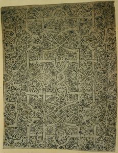 Ornamental design by unknown