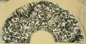 Medaillon representant saint Georges et le dragon by unknown