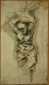 Esquisse d'une cariatide by unknown