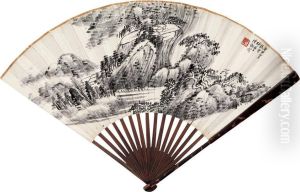 Xiao Junxian, Chen Shizenglandscape by Shizeng Chen