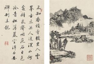 Landscapes After Old Masters by Wang Chen