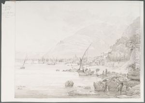 Italian Landscape by Johan Wilhelm Ludwig Dahl
