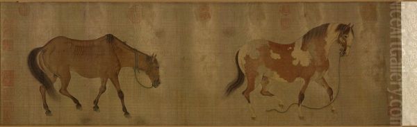 A Fat and a Thin Horse - view 1