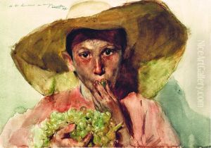 Comiendo uvas