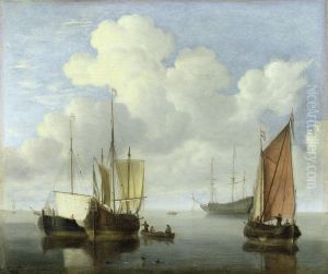 Seascape by Willem van de Velde the Younger