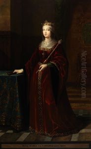 La reina Isabel I de Castilla by Luis de Madrazo