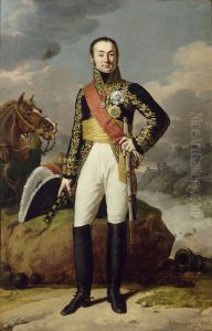 Nicolas-Charles Oudinot, Duke of Reggio, Marshal of France (1767-1847) by Robert Lefevre