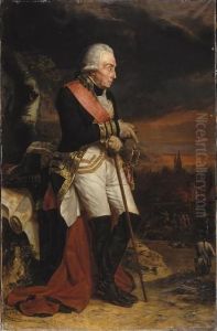 Nicolas, baron de Luckner, Marechal de France en 1791 (1722-1794) by Auguste Couder