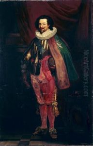Charles d'Albert, duc de Luynes (1578-1621), connetable de France by Joseph-Nicolas Robert-Fleury