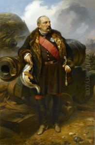 Pierre Joseph Francois Bosquet, marechal de France (1810-1861) by Horace Vernet