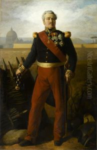 JEAN-BAPTISTE-PHILIBERT VAILLANT, MARECHAL DE FRANCE (1790-1872) by Emile ( Jean Baptiste Philippe) Bin