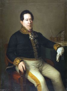 Cesareo Maria Saenz y de la Barrera by Antonio Maria Esquivel