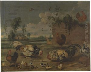 Cock fight by Frans Snyders