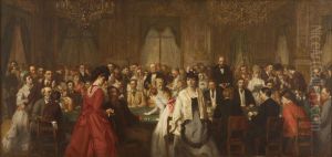 The Salon d'Or, Homburg by William Powell Frith