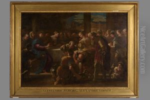 Les Noces de Cana by Luca Giordano