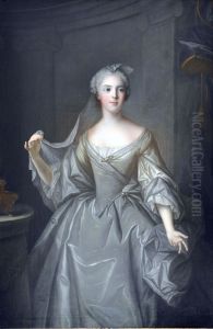 Madame Sophie of France as a Vestal Virgin by Jean-Marc Nattier