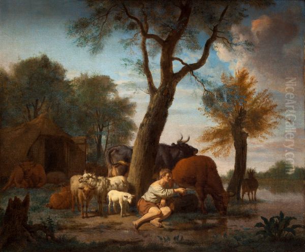 The fishing shepherd - view 1