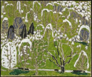 Trees in Spring by David Milne